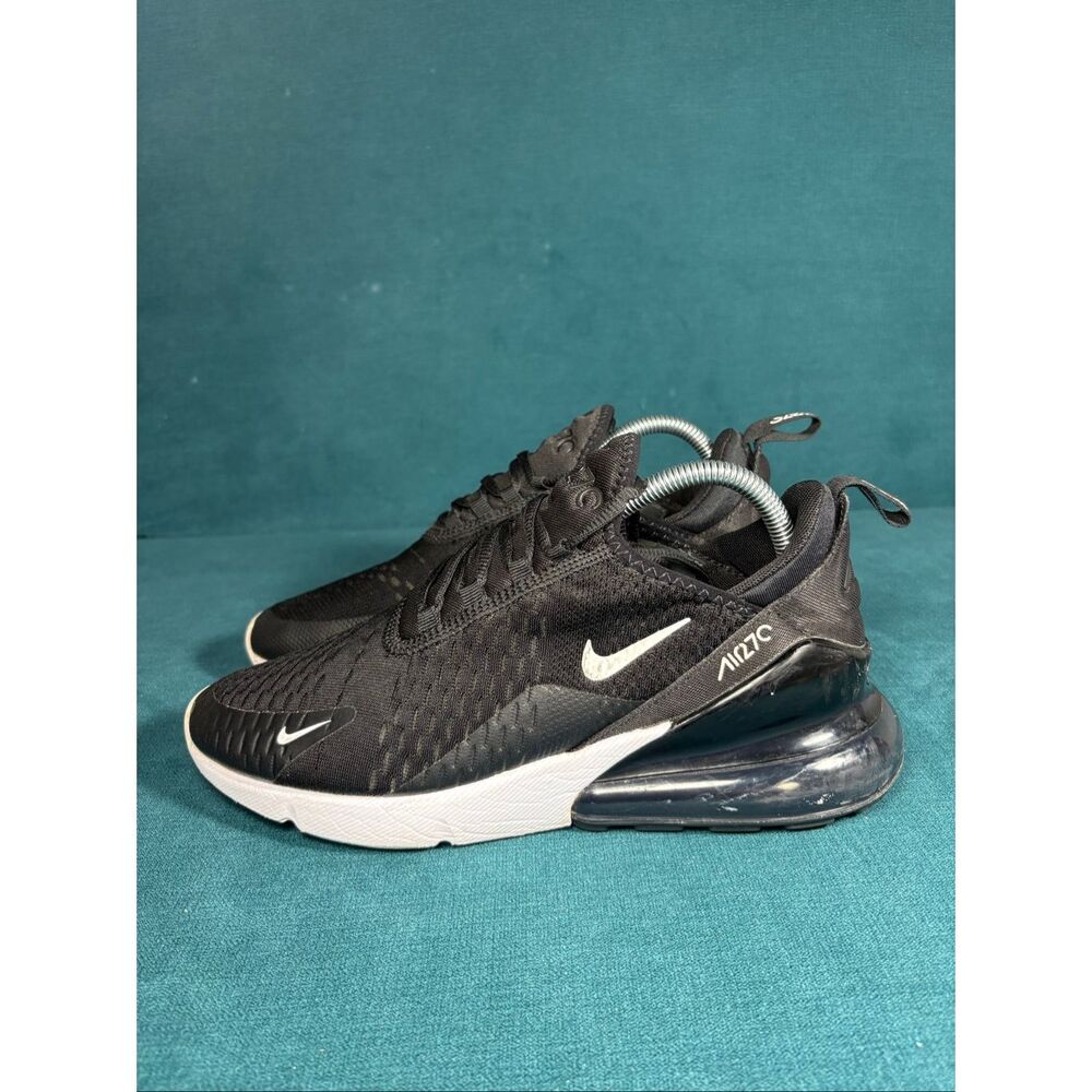 Nike Air Max 270 Black White Men’s Size 8 / Women’s 9.5 Running Shoes AH8050-002